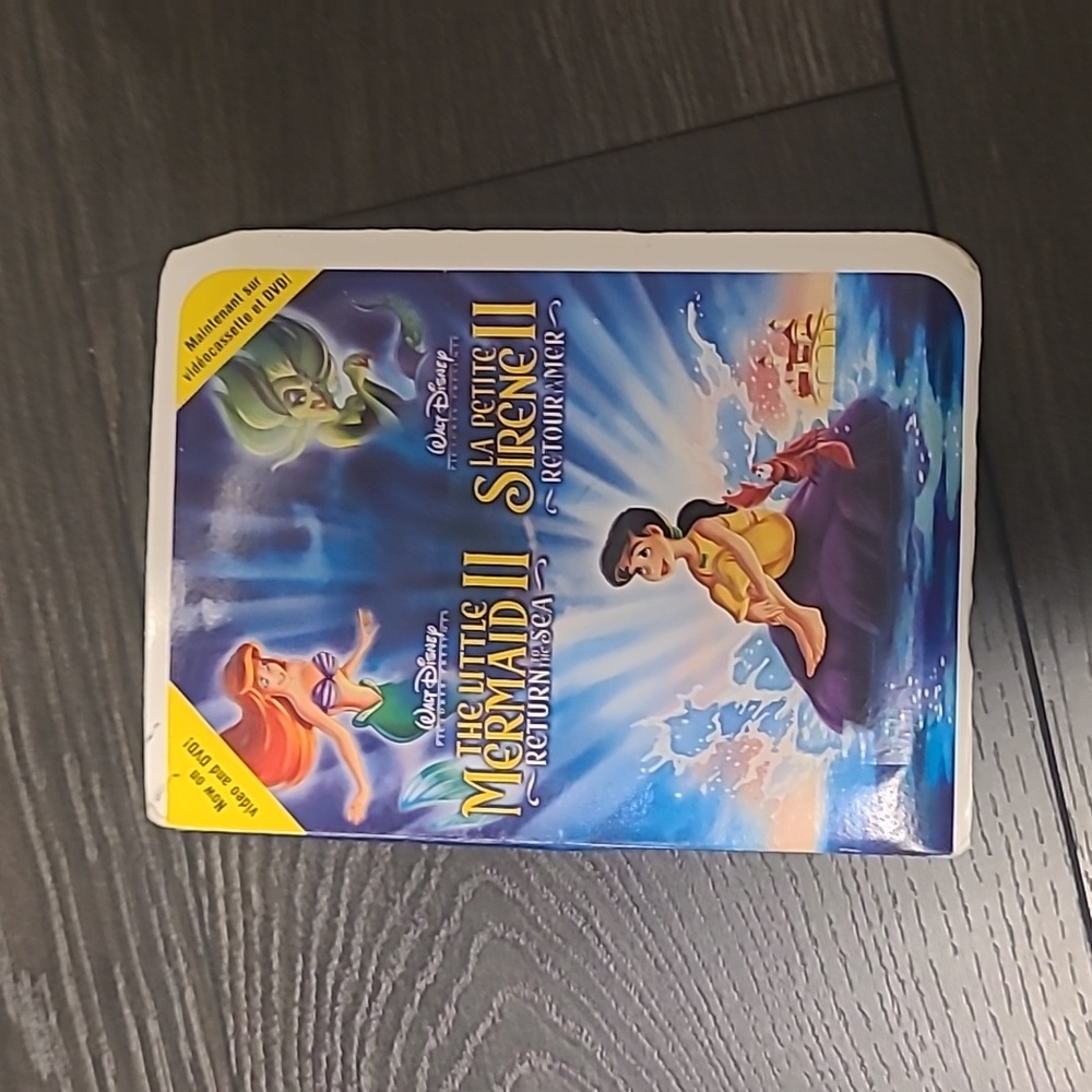 🛍Little Mermaid 2 1996 Walt Disney Masterpiece Collection Happy Meal  Mcdonalds